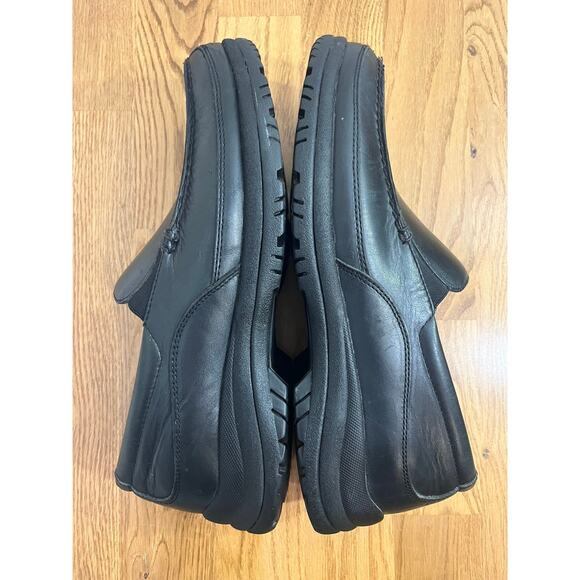 Dansko Wayne Black Full Grain Leather Slip On Shoes Men’s Size EU 48 US‎ 14.5/15 - Picture 7 of 8